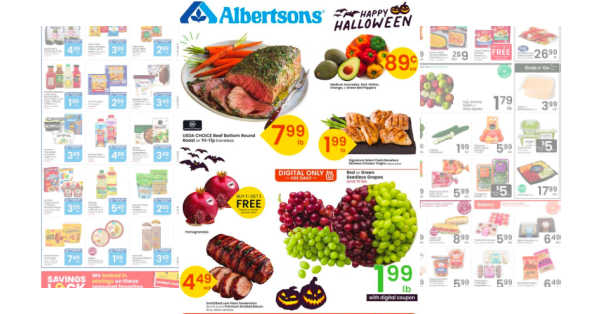 Albertsons Weekly Ad (10/28/26 – 11/3/26)