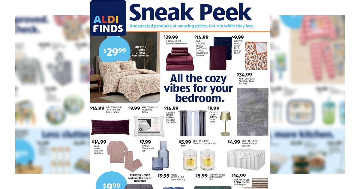 Aldi Weekly Ad (10/14/26 - 10/20/26) Sneak Peek