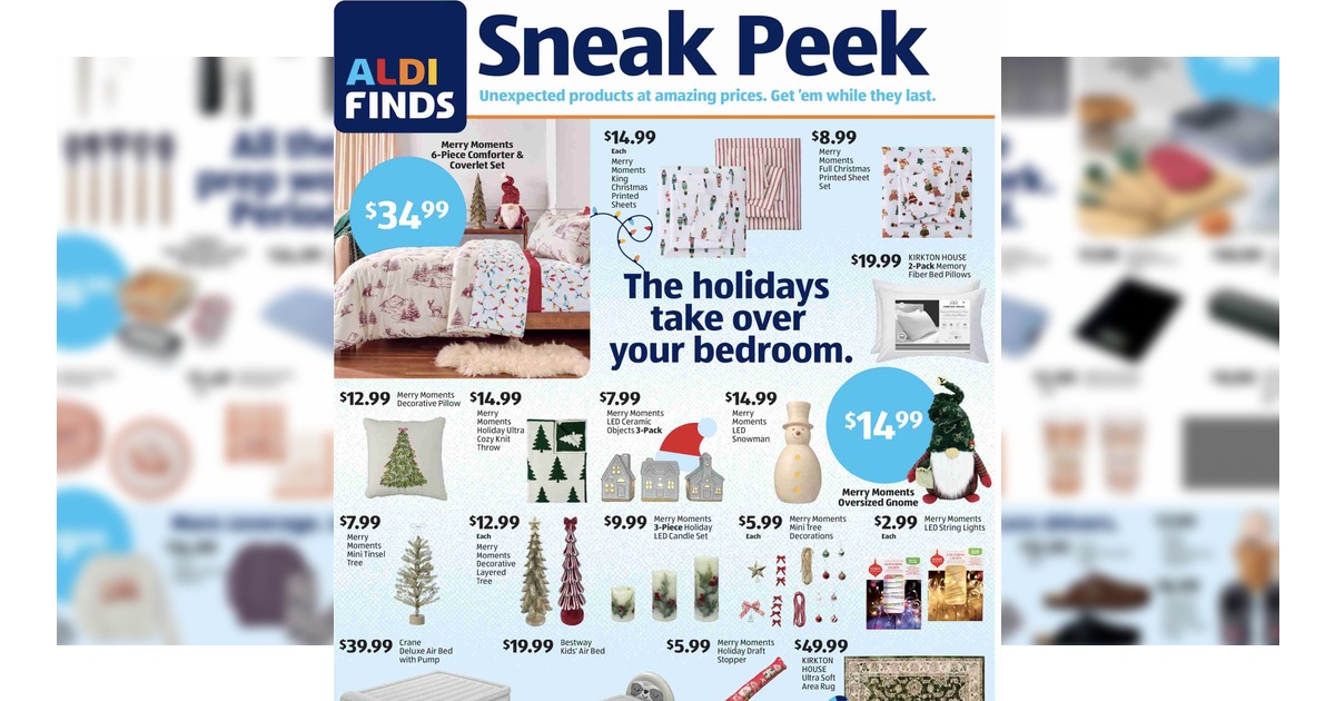 Aldi Weekly Ad (10/28/26 - 11/3/26) Sneak Peek