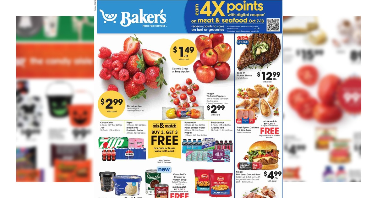 Baker's Weekly Ad (10/7/26 – 10/13/26) Preview