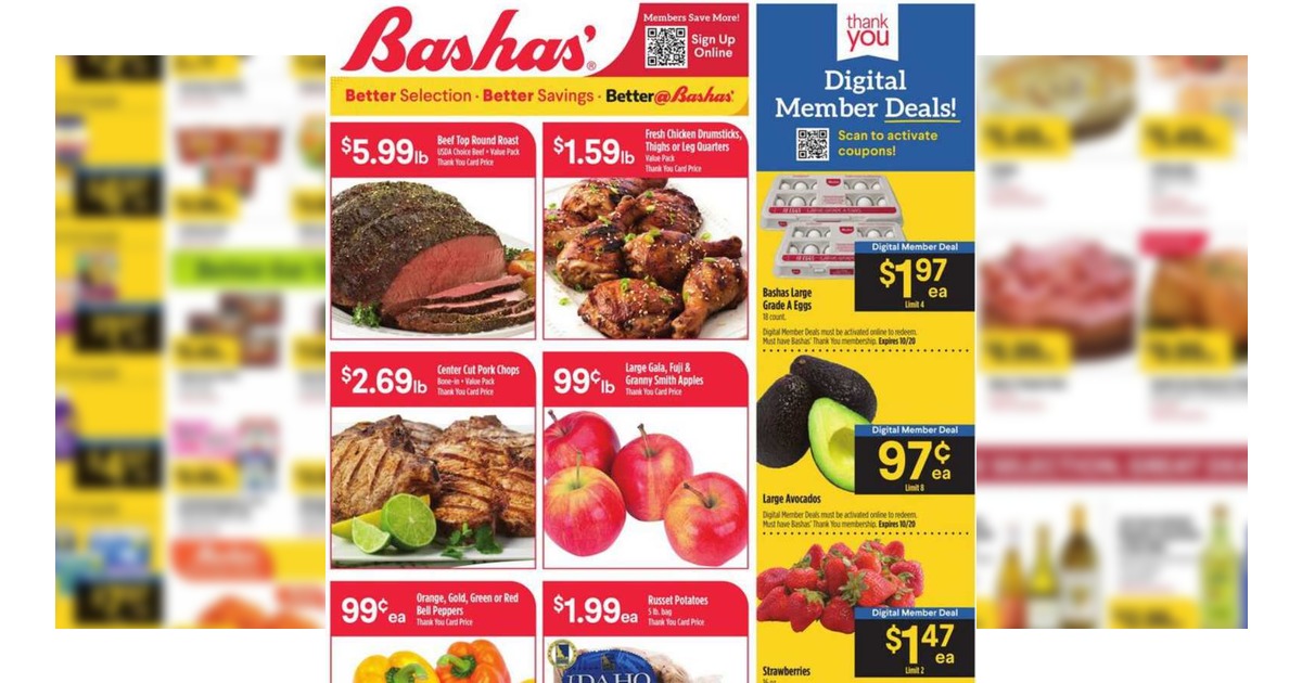 Bashas' Weekly Ad (10/14/26 – 10/20/26) Preview