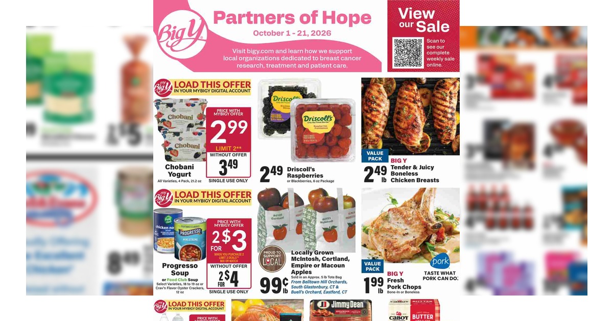 Big Y Flyer (10/15/26- 10/21/26) Weekly Ad Circular Preview