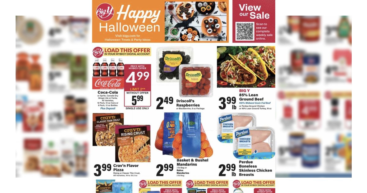 Big Y Flyer (10/29/26- 11/4/26) Weekly Ad Circular Preview