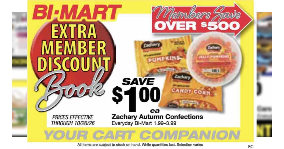 Bi Mart Weekly Ad (10/12/26 - 10/26/26) Preview!