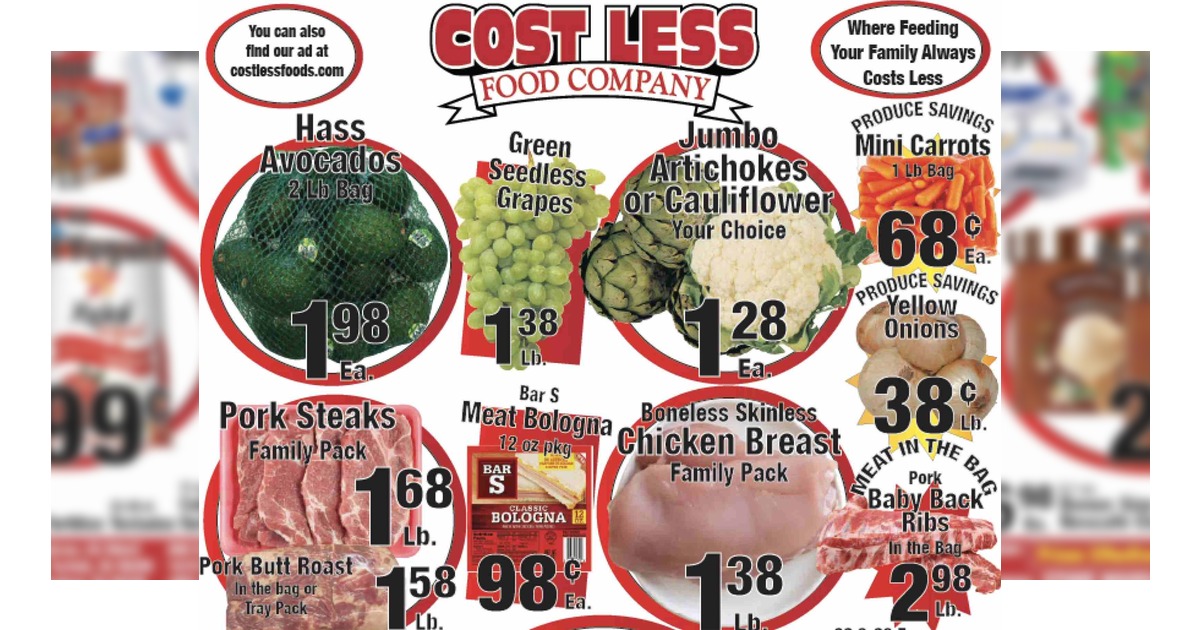Cost Less Food Weekly Ad (10/21/26 – 10/27/26) Preview