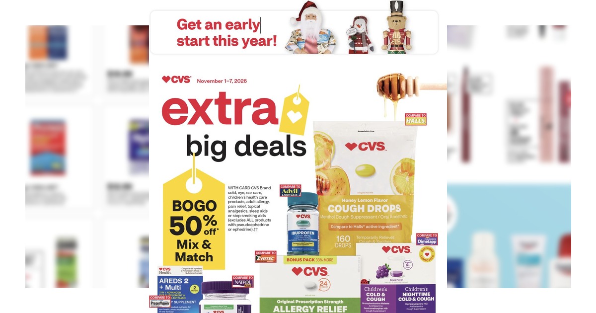 CVS Weekly Ad (11/1/26 - 11/7/26) Preview!