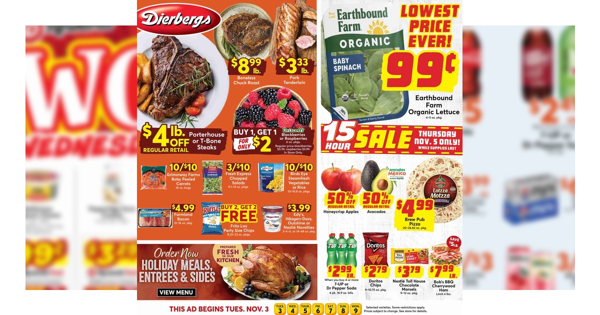 Dierbergs Weekly Flyer (11/3/26 - 11/9/26) Ad Preview