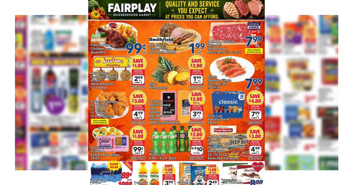 Fairplay Weekly Ad (10/14/26 – 10/20/26) Preview