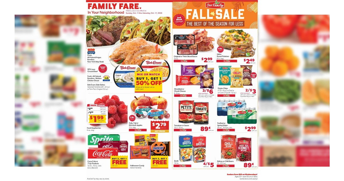 Family Fare Ad (10/11/26 - 10/17/26) Weekly Ad Preview