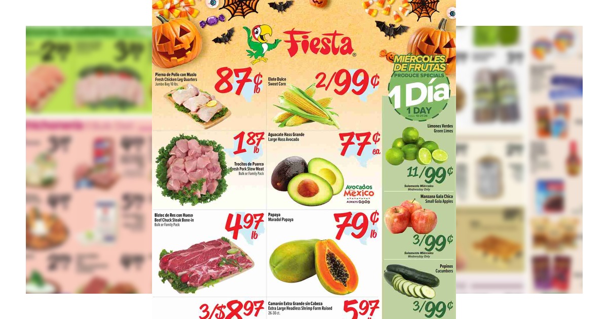 Fiesta Weekly (10/21/26 – 10/27/26) Ad Preview