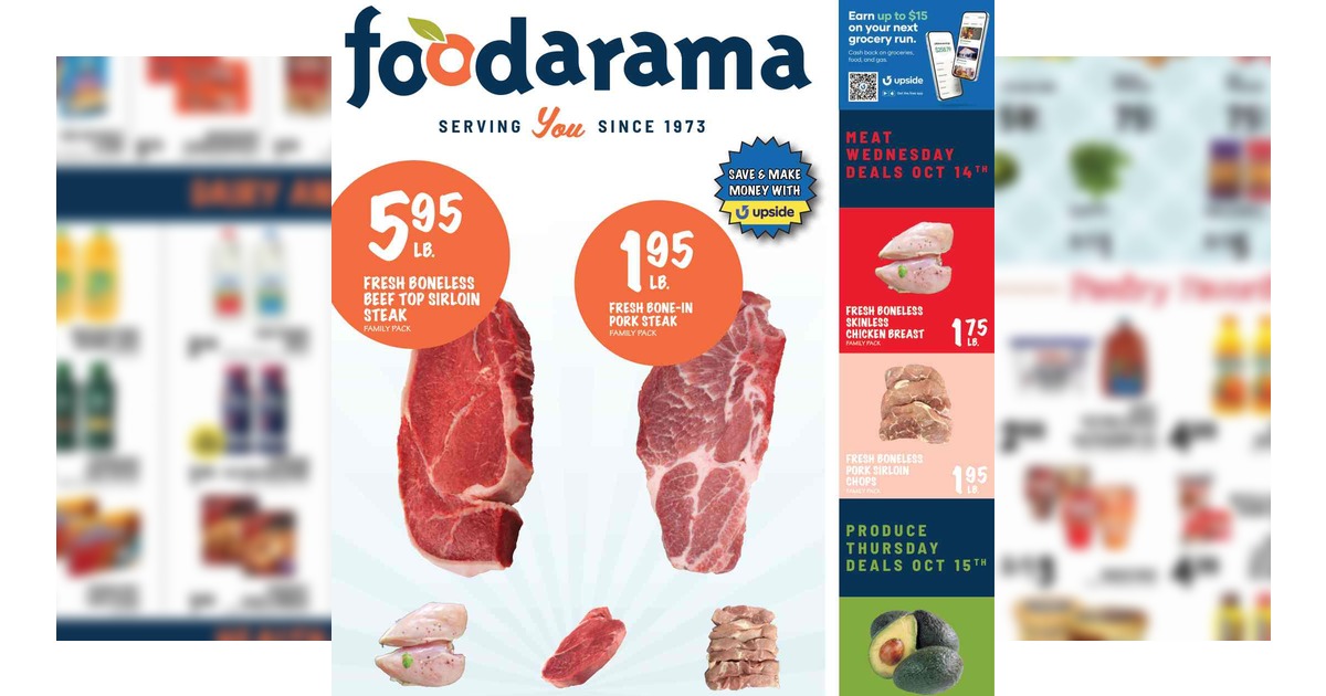 Foodarama Weekly Ad (10/14/26 – 10/20/26) Early Preview