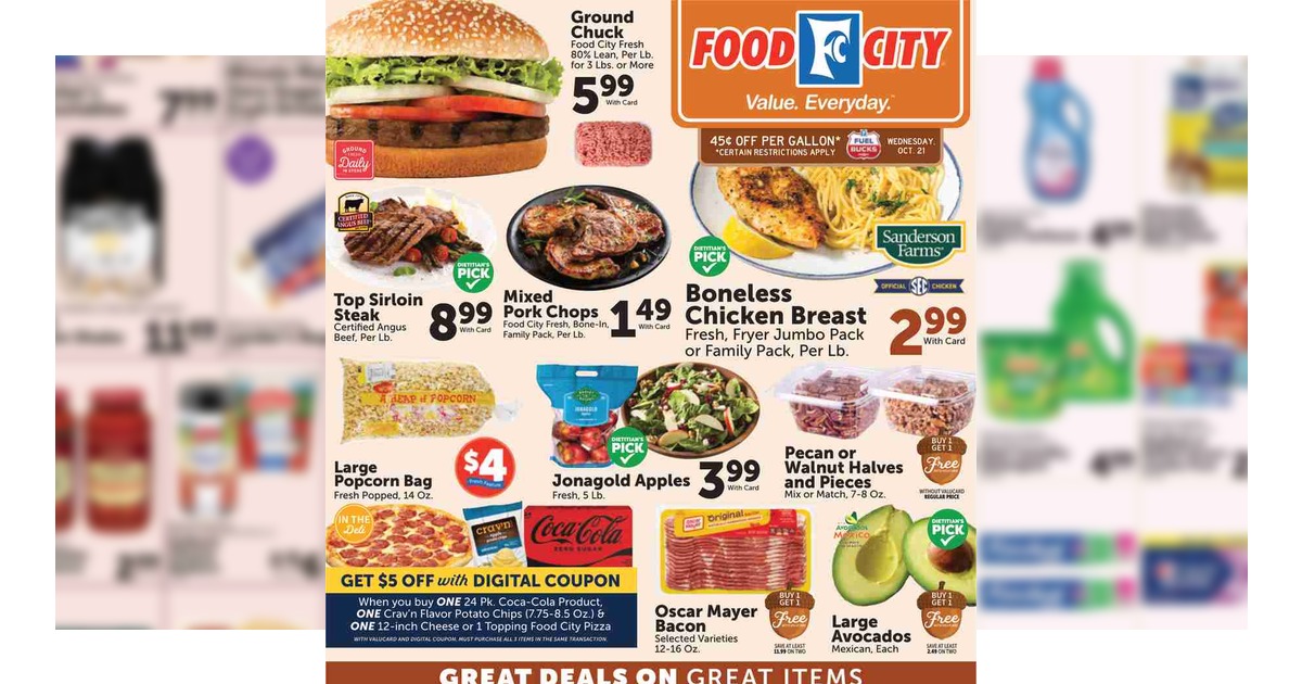 Food City Weekly (10/14/26 – 10/20/26) Ad Preview