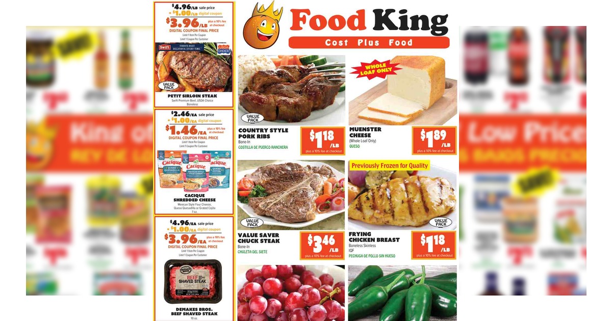 Food King Ad (10/7/26 – 10/13/26) Weekly Flyer Preview