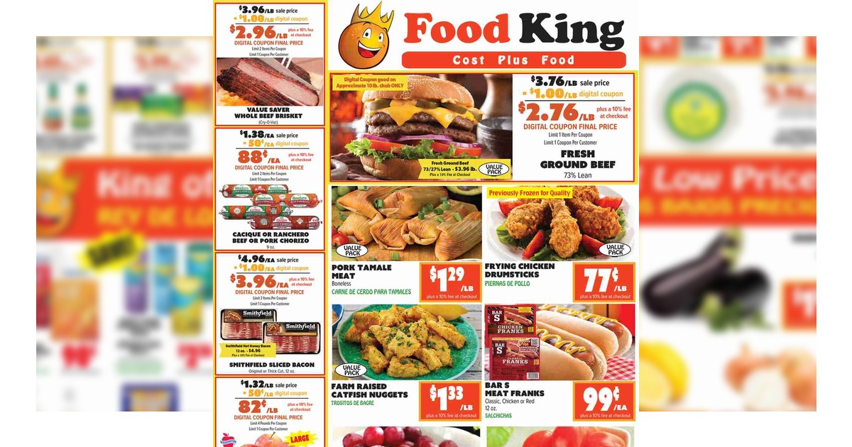 Food King Ad (10/21/26 – 10/27/26) Weekly Flyer Preview