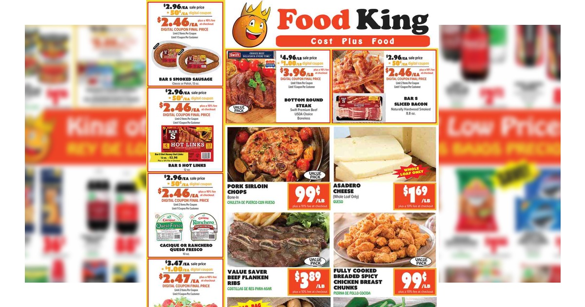Food King Ad (10/28/26 – 11/3/26) Weekly Flyer Preview