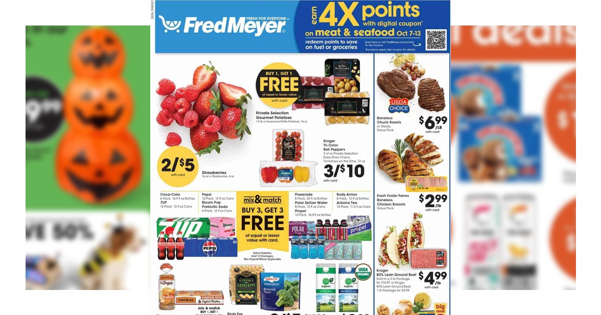 Fred Meyer Weekly Ad (10/7/26 – 10/13/26) Preview