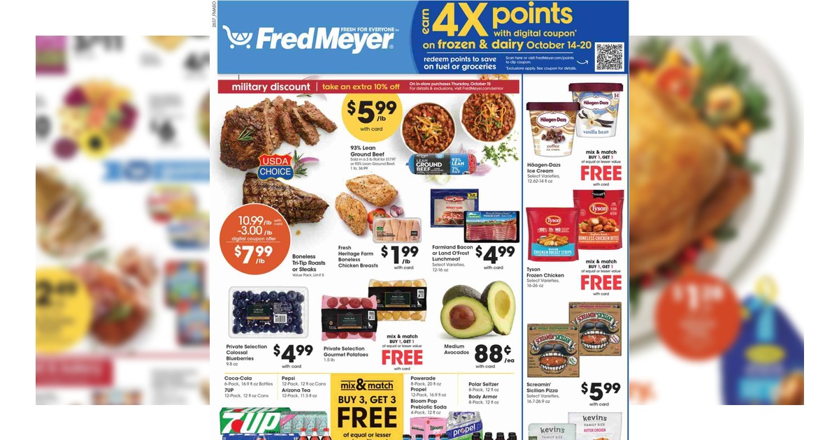 Fred Meyer Weekly Ad (10/14/26 – 10/20/26) Preview