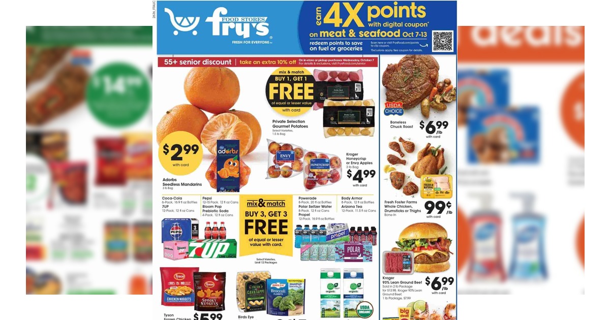 Fry's Weekly Ad (10/7/26 – 10/13/26) Preview