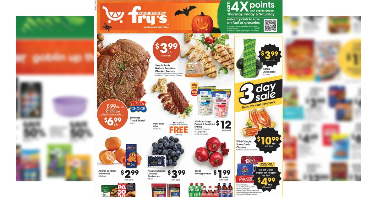 Fry's Weekly Ad (10/28/26 – 11/3/26) Preview
