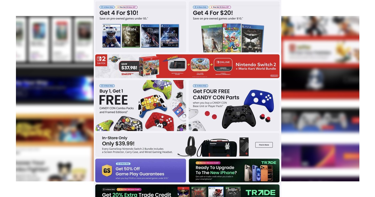GameStop Weekly Ad (10/11/26 - 10/17/26) Preview!