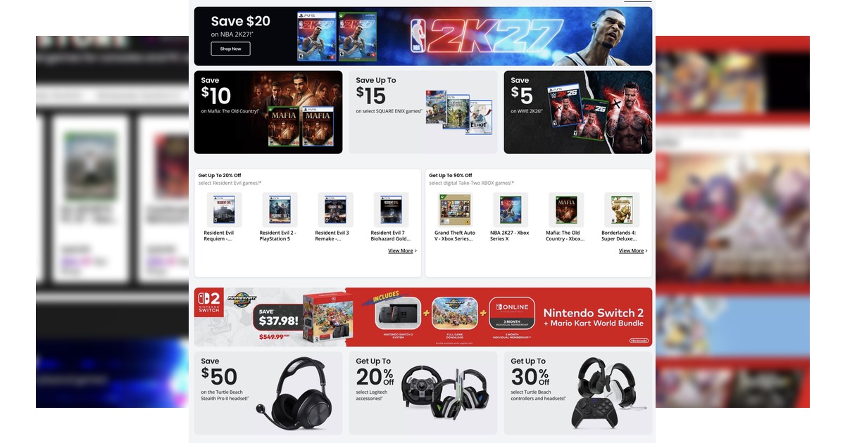 GameStop Weekly Ad (10/18/26 - 10/24/26) Preview!