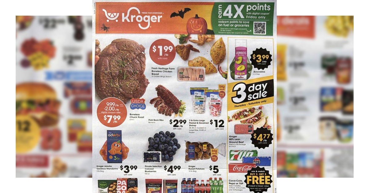 Kroger Weekly Ad (10/28/26 - 11/3/26) Early Preview!