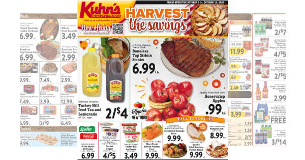 Kuhn's Weekly Ad (10/7/26 – 10/13/26)