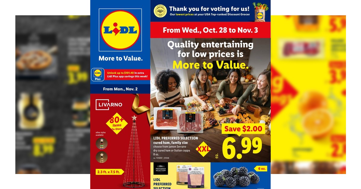 Lidl Weekly Ad (10/28/26 – 11/3/26) Preview!