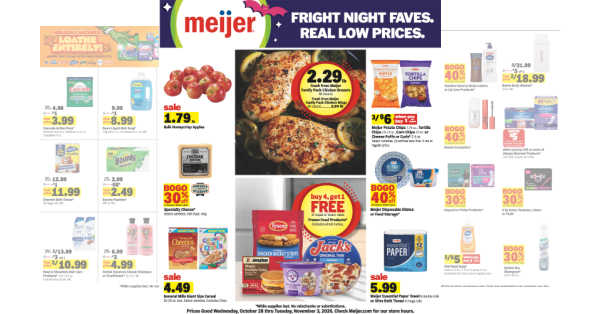 Meijer Weekly Ad (10/28/26 – 11/3/26)