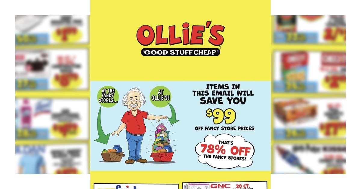 Ollie’s Weekly Ad (10/8/26 - 10/15/26) Preview!