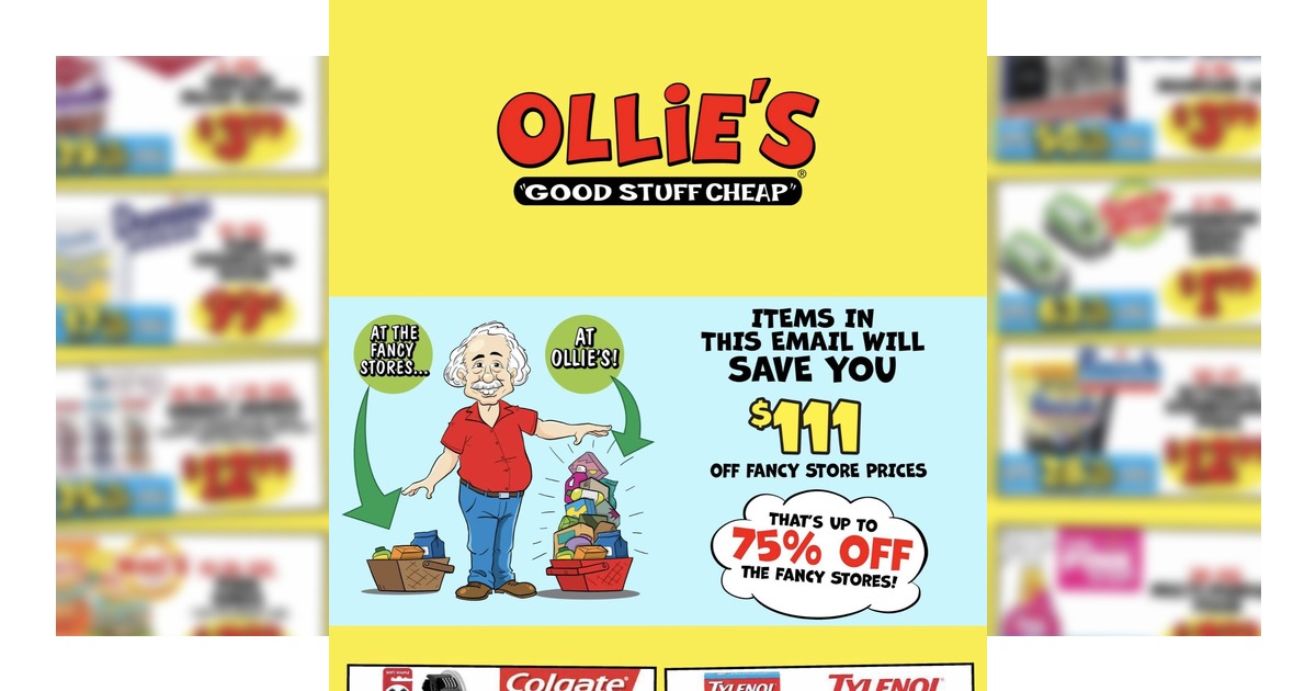 Ollie’s Weekly Ad (10/22/26 - 10/29/26) Preview!