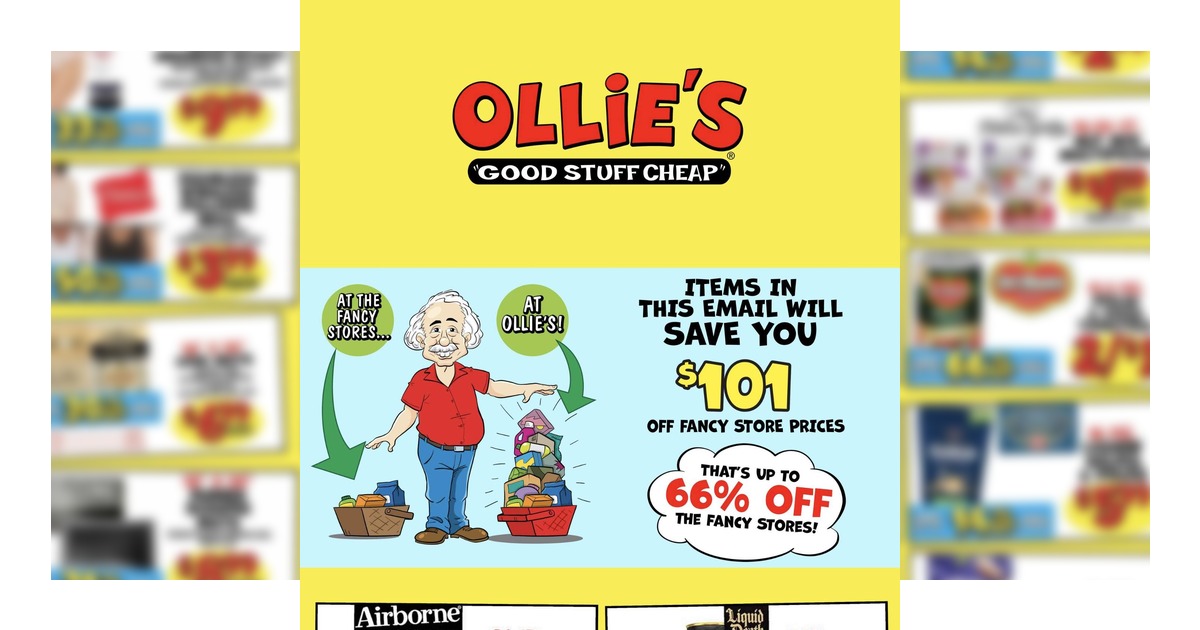Ollie’s Weekly Ad (10/29/26 - 11/5/26) Preview!
