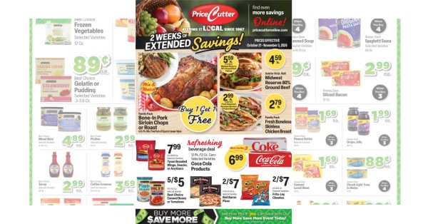 Price Cutter Weekly Ad (10/21/26 – 11/3/26)