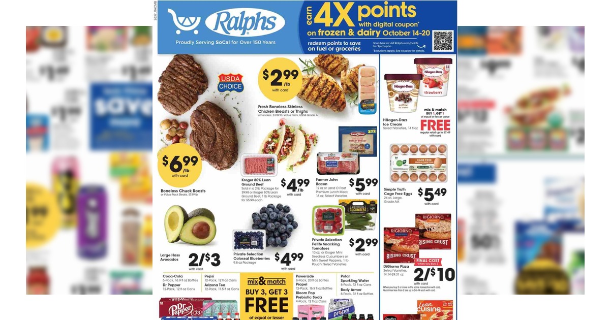 Ralphs Weekly (10/14/26 – 10/20/26) Ad Preview!