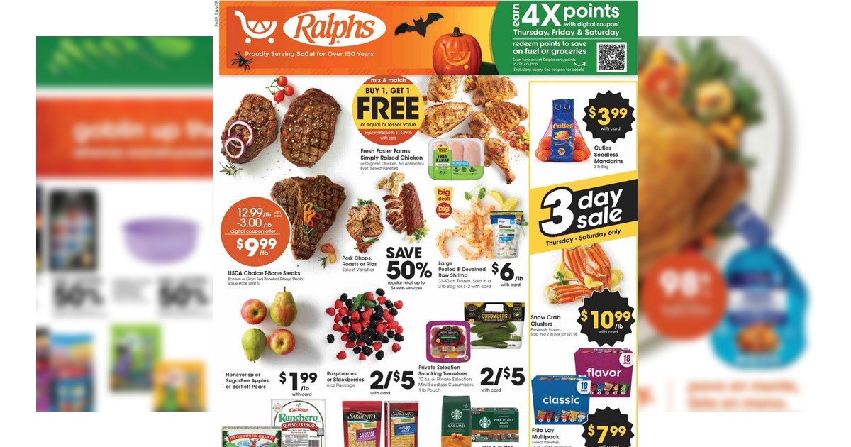 Ralphs Weekly (10/28/26 – 11/3/26) Ad Preview!