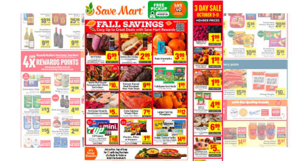 Save Mart Weekly Ad (10/7/26 – 10/13/26)