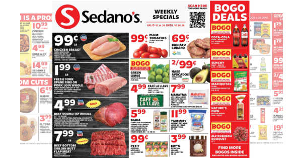 Sedano's Weekly Ad (10/14/26 – 10/20/26)