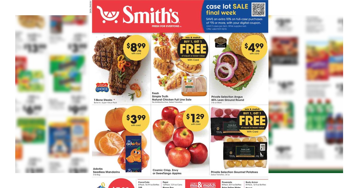 Smith's Weekly (10/7/26 – 10/13/26) Ad Preview!