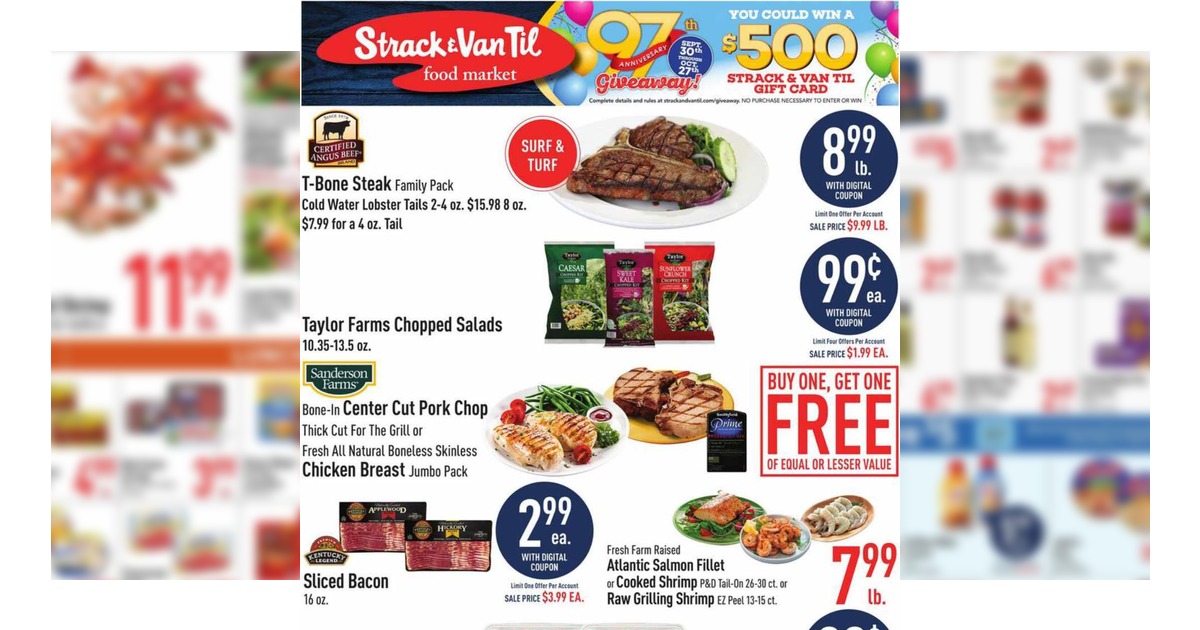 Strack and Van Til Weekly Ad (10/7/26 – 10/13/26) Preview