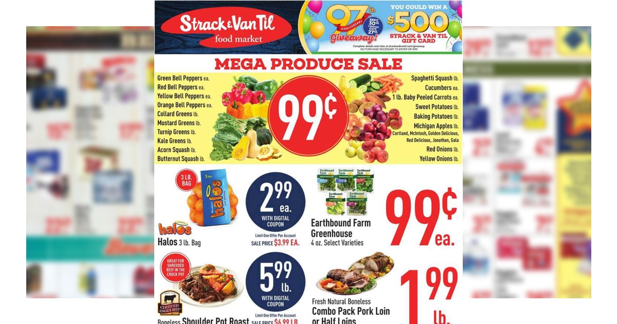 Strack and Van Til Weekly Ad (10/21/26 – 10/27/26) Preview