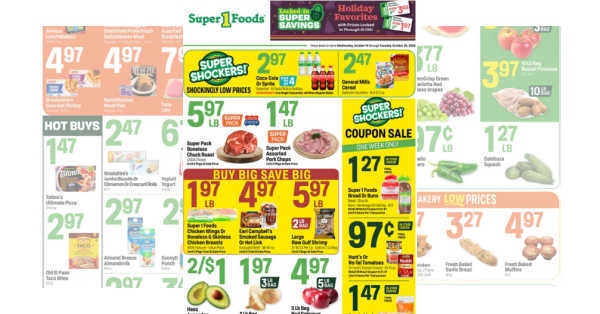 Super 1 Foods Ad (10/14/26 – 10/20/26)