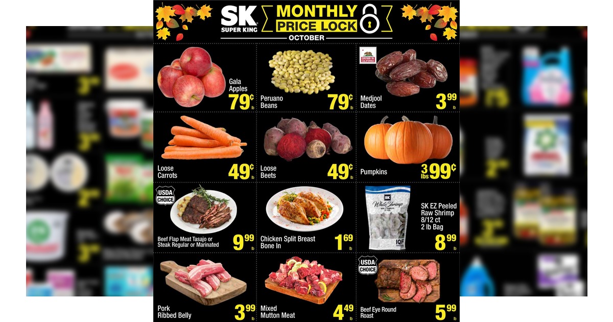 Super King October Ad (10/1/26 - 10/31/26) SK Market Preview