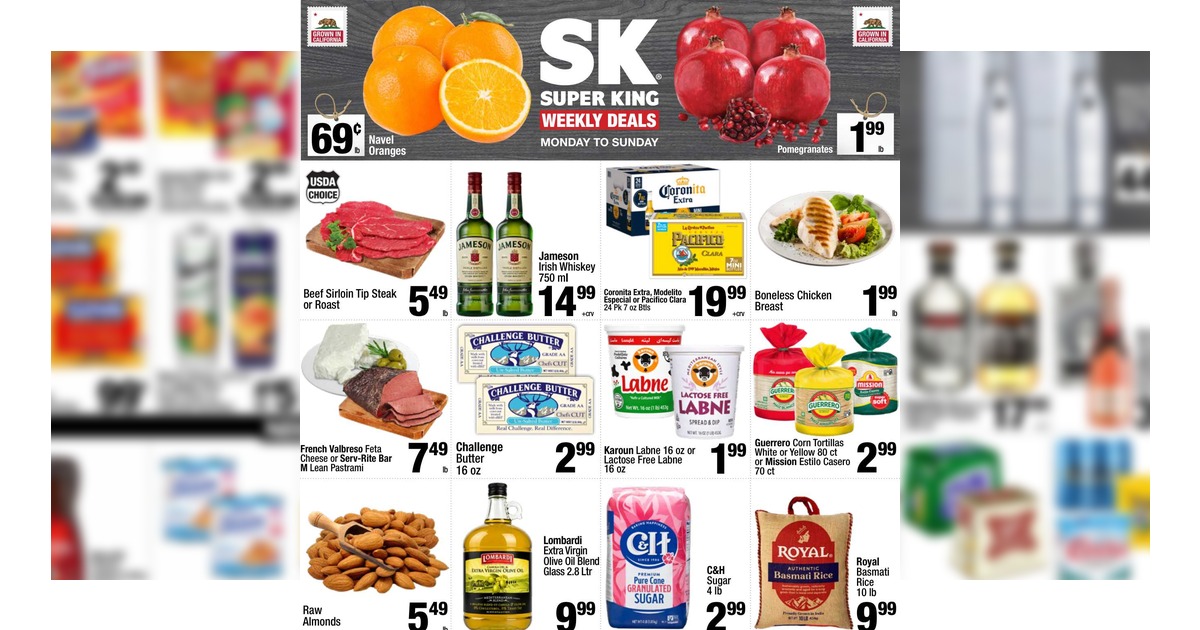 Super King Weekly Ad (10/26/26 - 11/1/26) SK Market Preview
