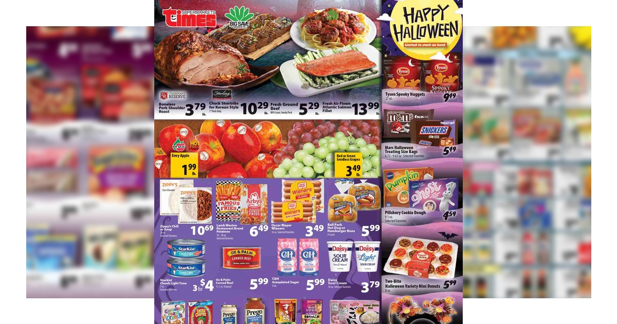 Times Supermarkets Weekly Ad (10/21/26 – 10/27/26) Preview