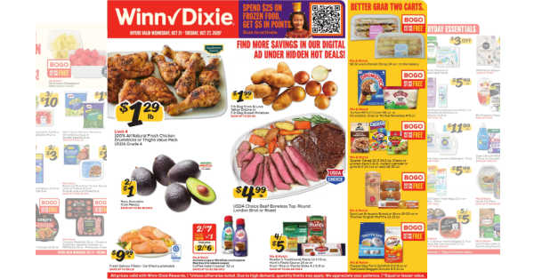 Winn Dixie Ad (10/21/26 - 10/27/26)
